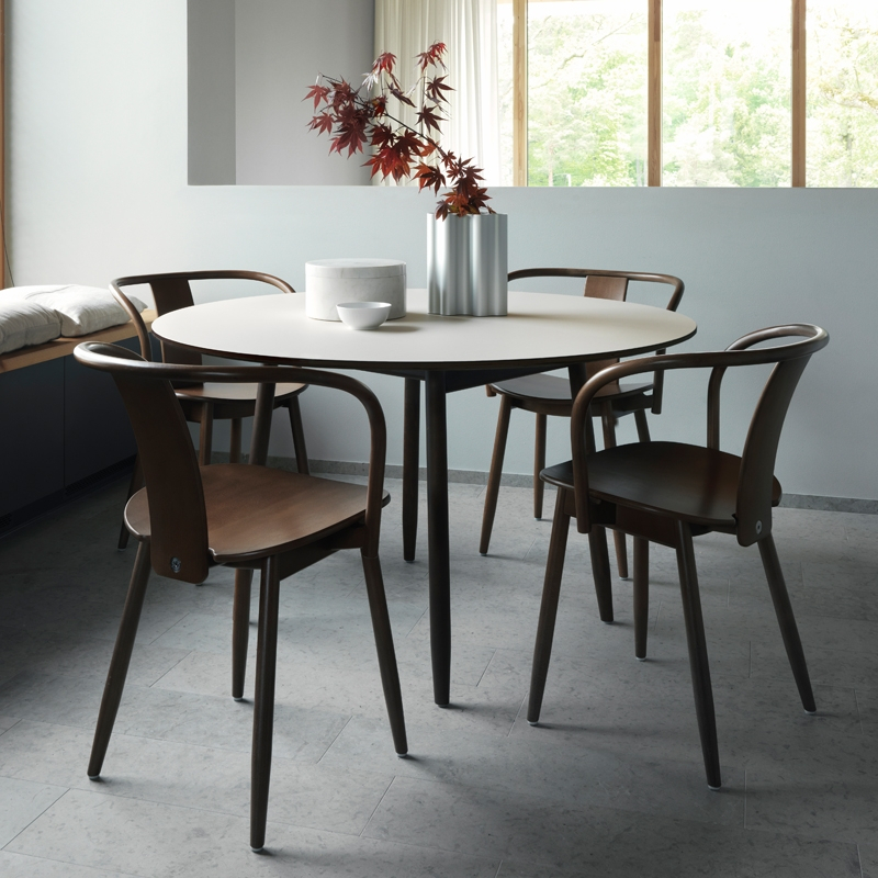 Table ICHA  Ø 125 Charbon/ noir MASSPRODUCTIONS