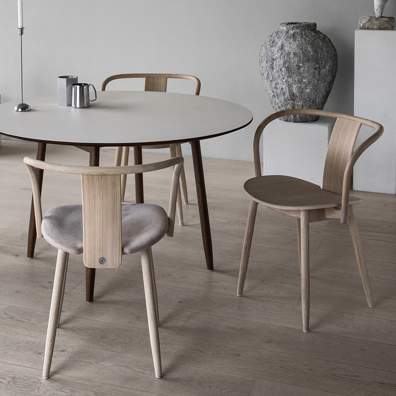 Table ICHA  Ø 125 Charbon/ noir MASSPRODUCTIONS