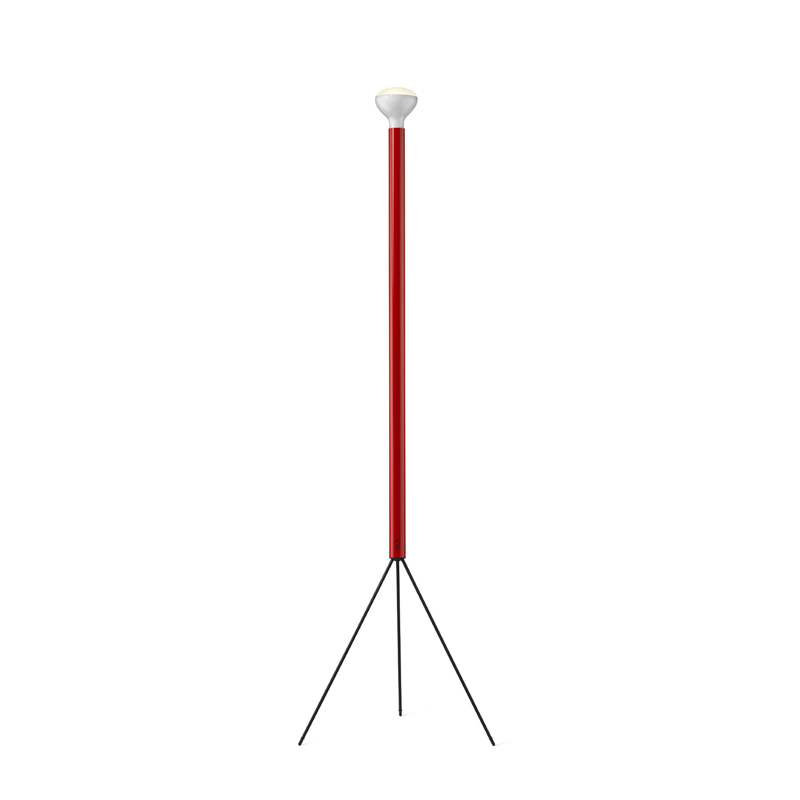 Lampadaire LUMINATOR Rouge FLOS