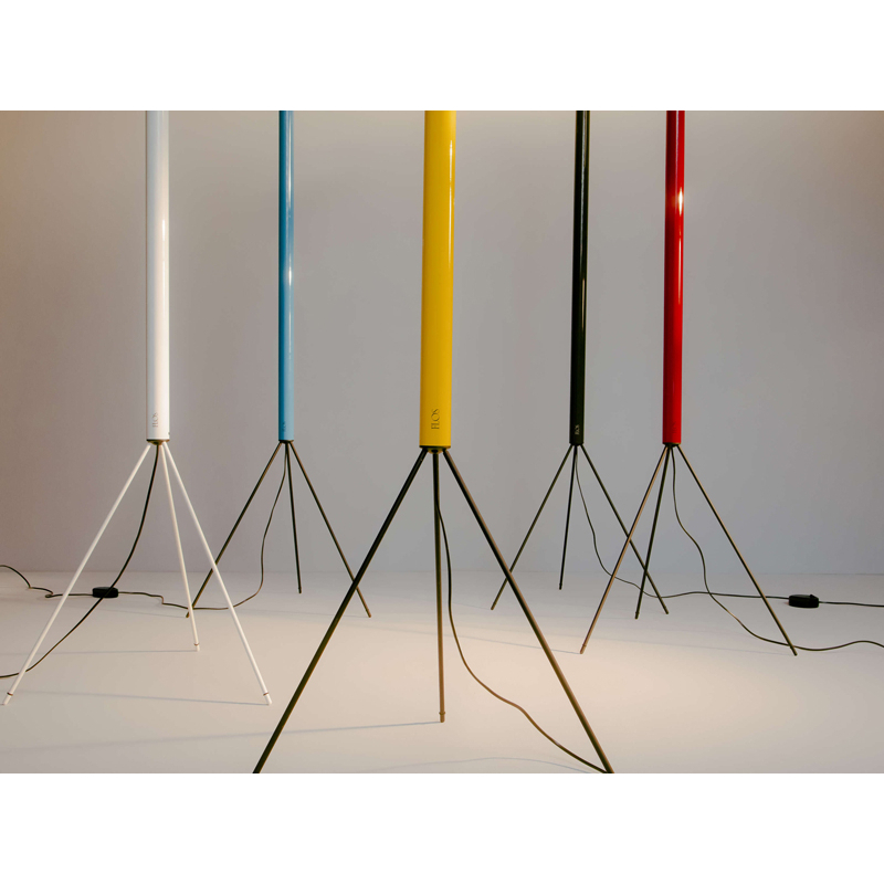 Lampadaire LUMINATOR Rouge FLOS