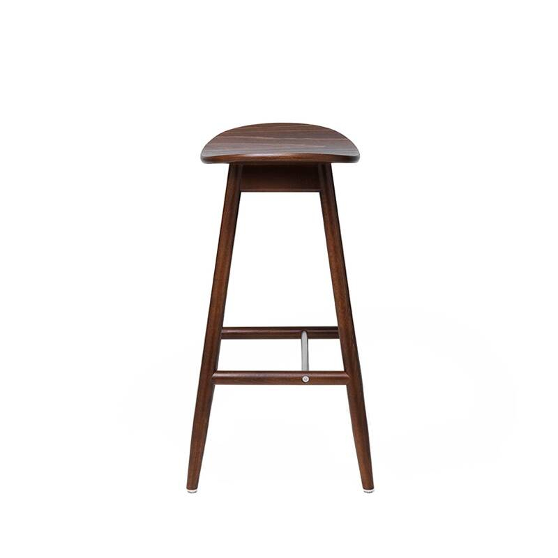 Tabouret haut ICHA BAR STOOL Noyer MASSPRODUCTIONS