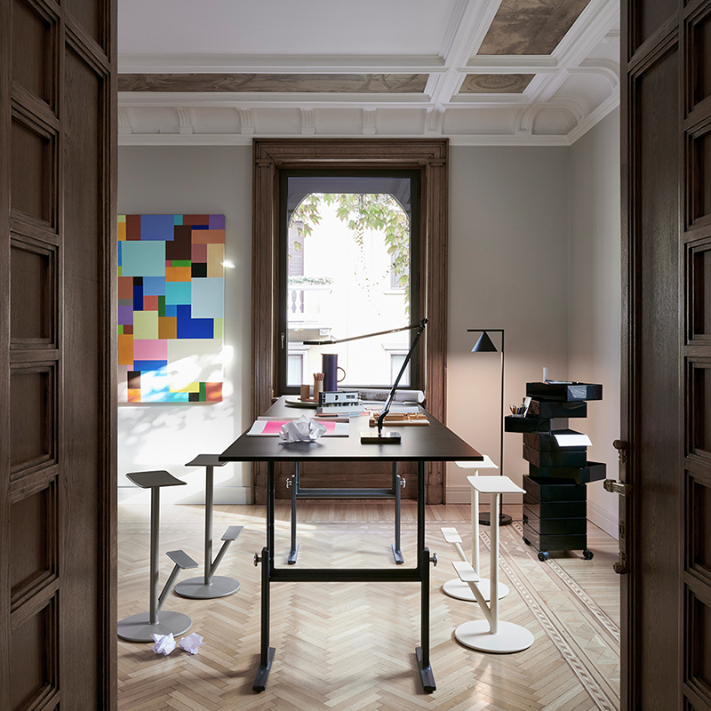 Meuble de rangement 360° 10 tiroirs Bordeaux MAGIS