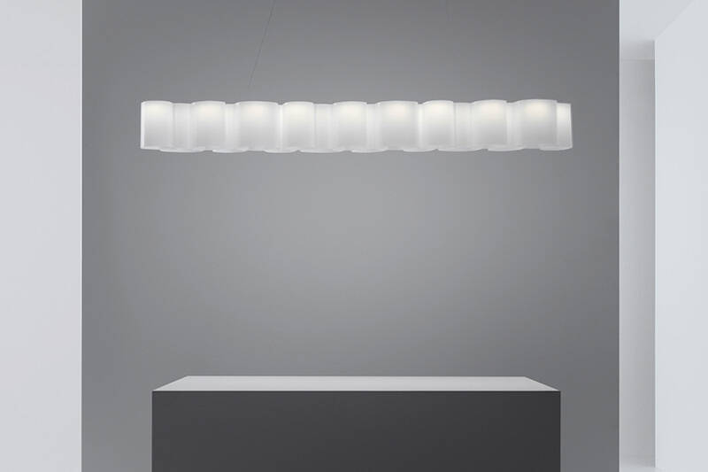 Suspension HONEY L 139 Blanc STILNOVO
