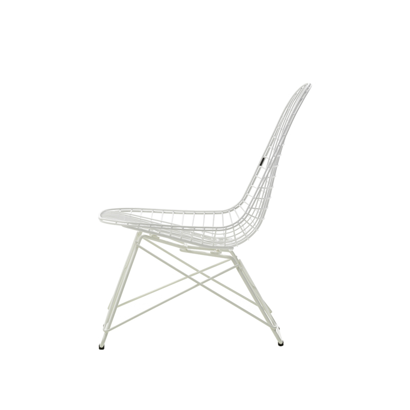 Fauteuil EAMES WIRE CHAIR LKR Blanc VITRA