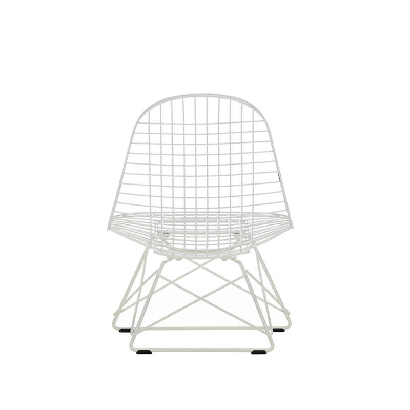 Fauteuil EAMES WIRE CHAIR LKR Blanc VITRA