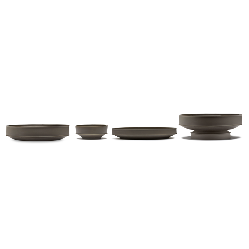 Accessoire de cuisine Coupe haute DUNE XL Ardoise SERAX