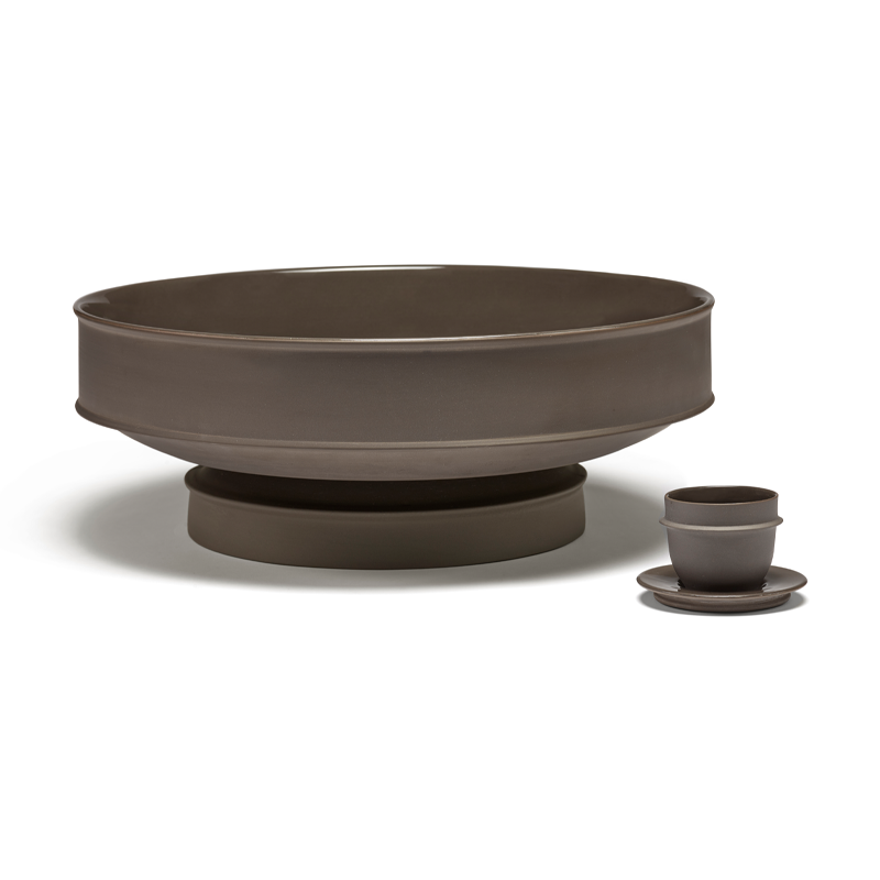 Accessoire de cuisine Coupe haute DUNE XL Ardoise SERAX