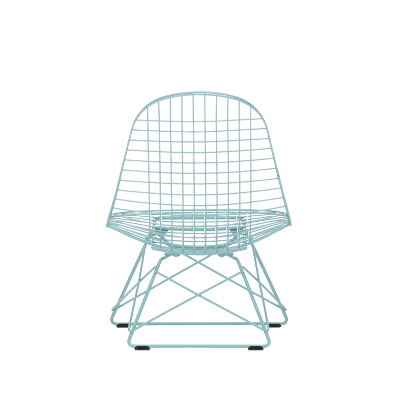 Fauteuil EAMES WIRE CHAIR LKR Bleu ciel VITRA