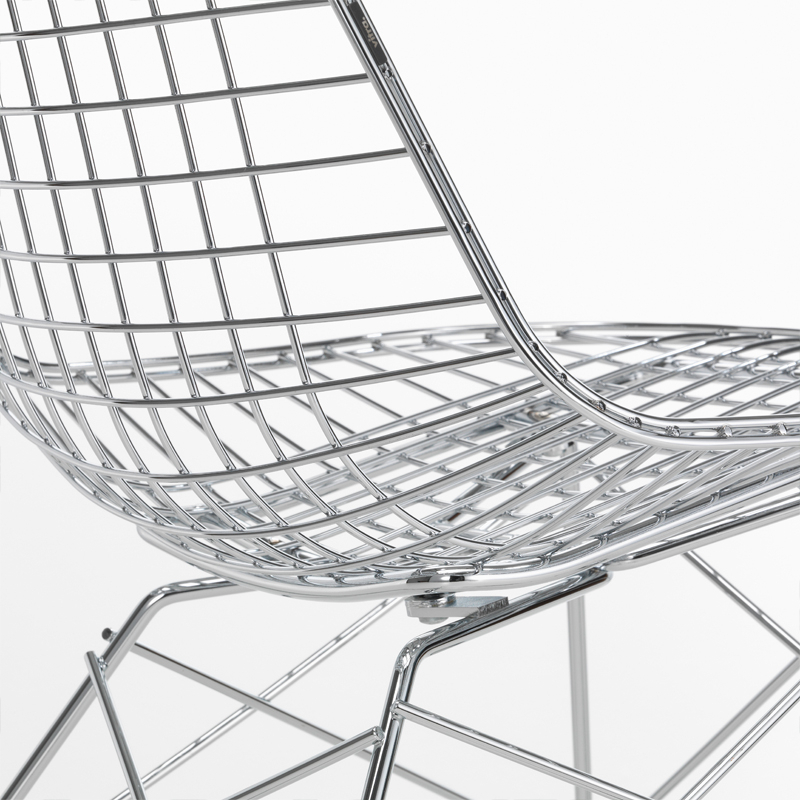 Fauteuil EAMES WIRE CHAIR LKR Chrome VITRA