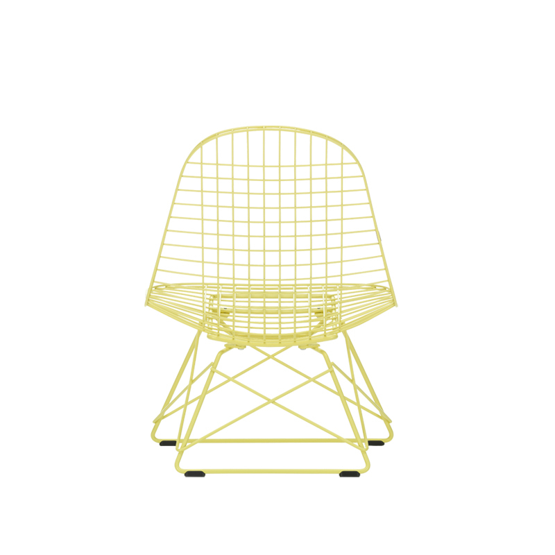 Fauteuil EAMES WIRE CHAIR LKR Citron VITRA