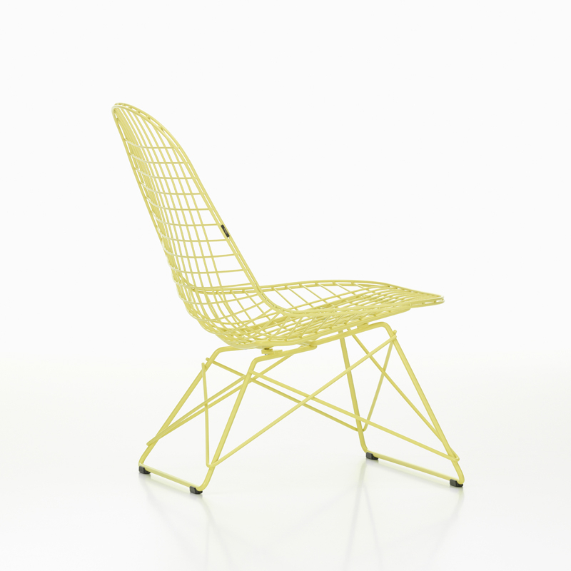 Fauteuil EAMES WIRE CHAIR LKR Citron VITRA