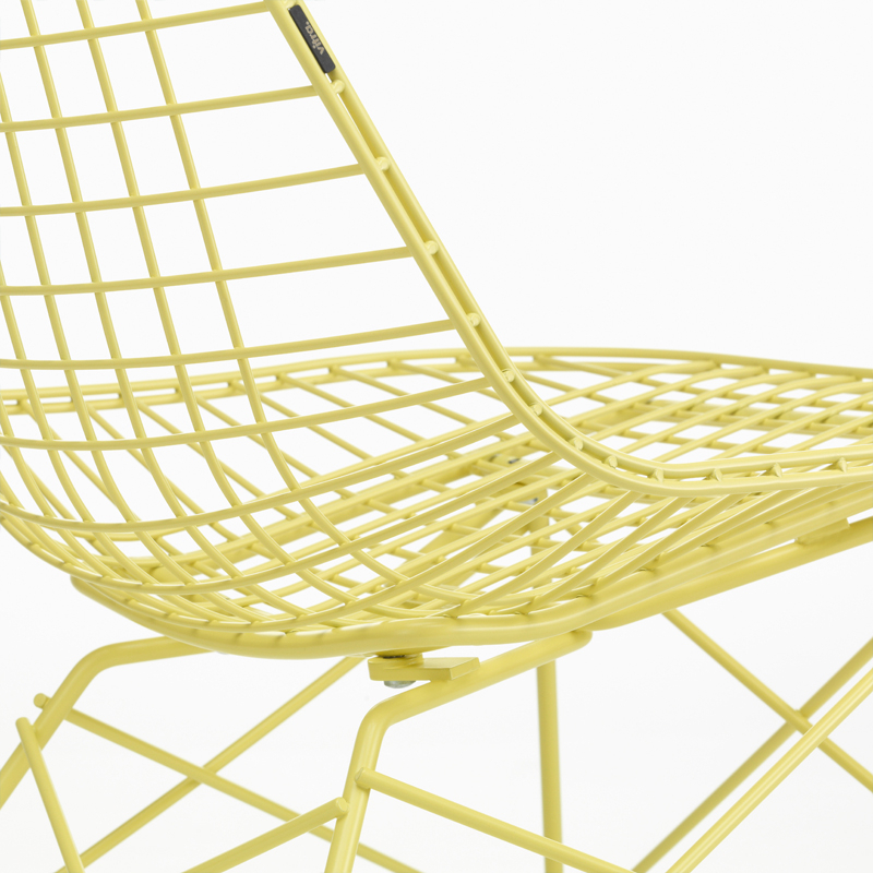 Fauteuil EAMES WIRE CHAIR LKR Citron VITRA