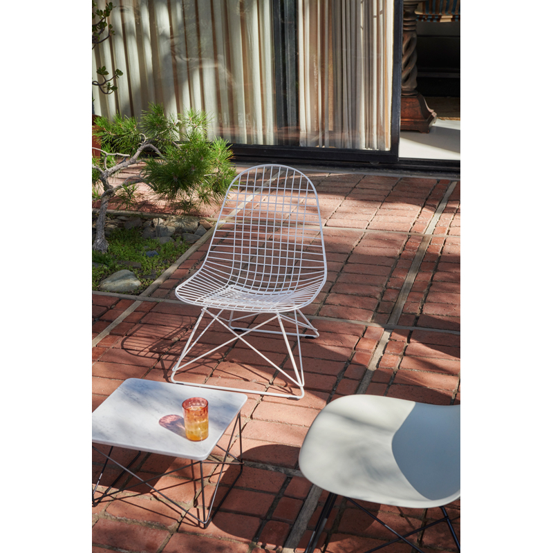 Fauteuil EAMES WIRE CHAIR LKR Vert foncé VITRA