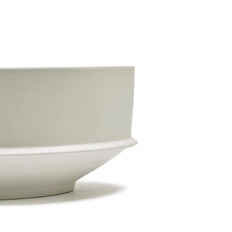 Accessoire de cuisine Coupe DUNE L Blanc albâtre SERAX