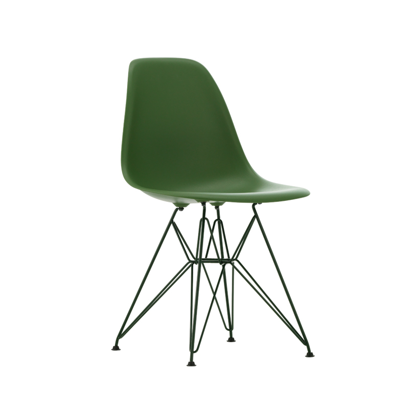Chaise EAMES PLASTIC CHAIR DSR COLOURS Forêt RE/ vert foncé VITRA