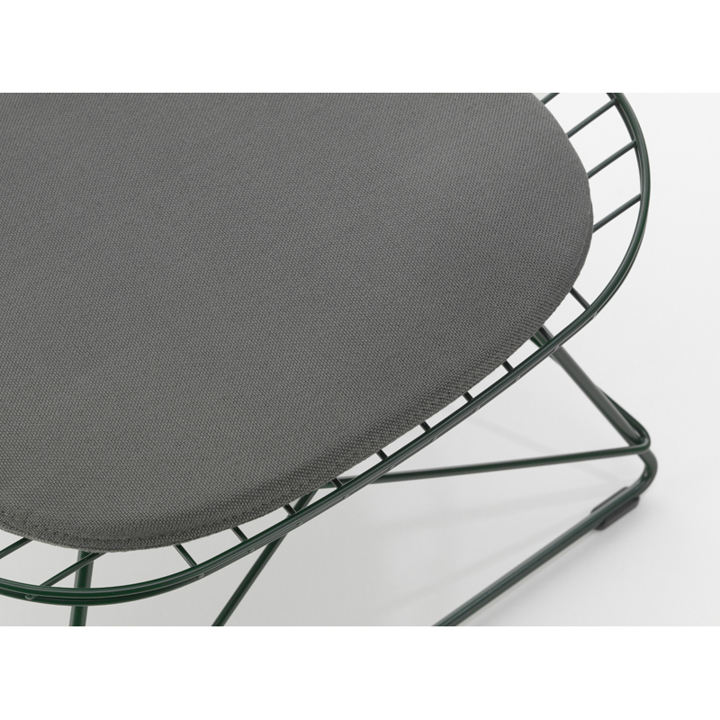 Coussin Coussin d'assise SOFT SEAT OUTDOOR Type A Simmons 61 gris VITRA