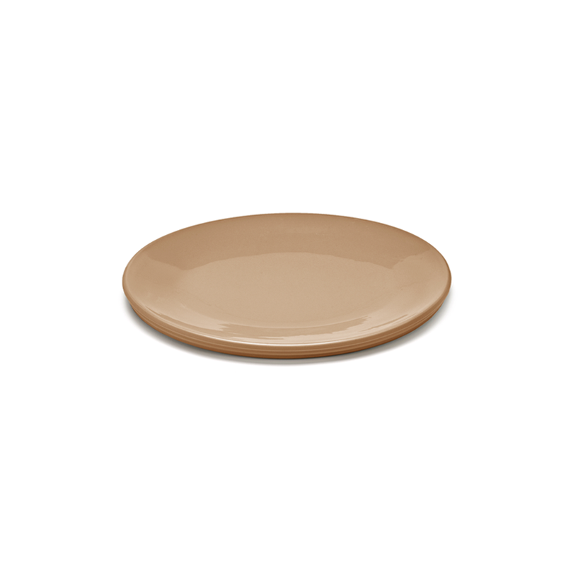 Plateau, plat Plat de service oval DUNE S  Argile SERAX