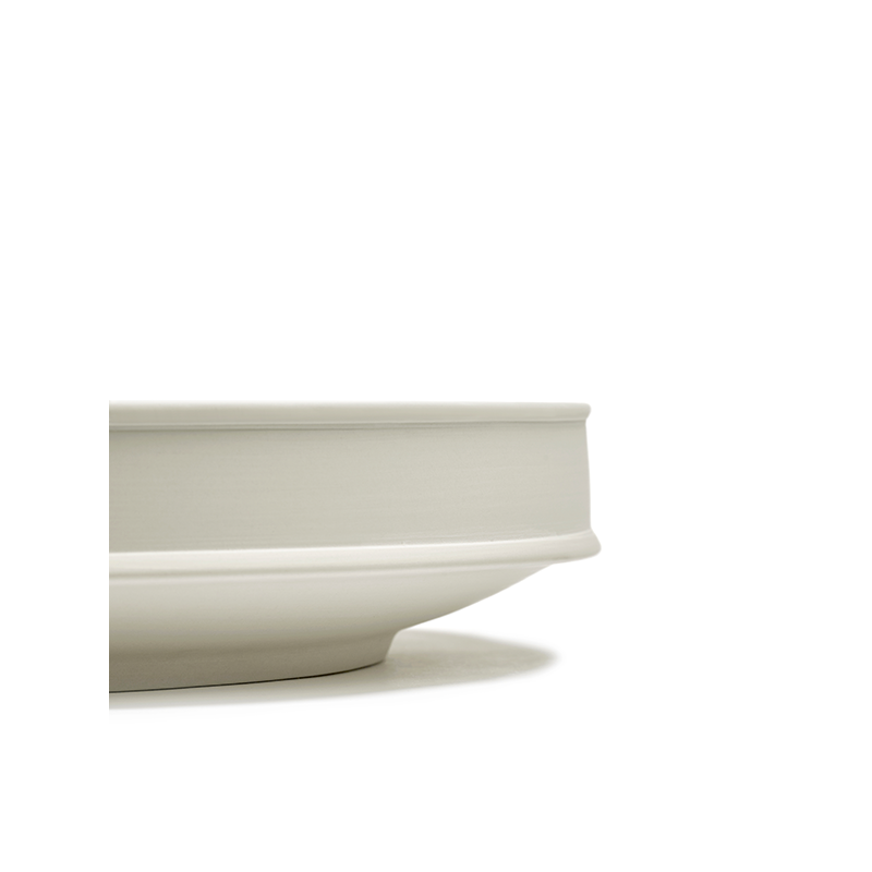 Assiette Plat DUNE XL Blanc albâtre SERAX