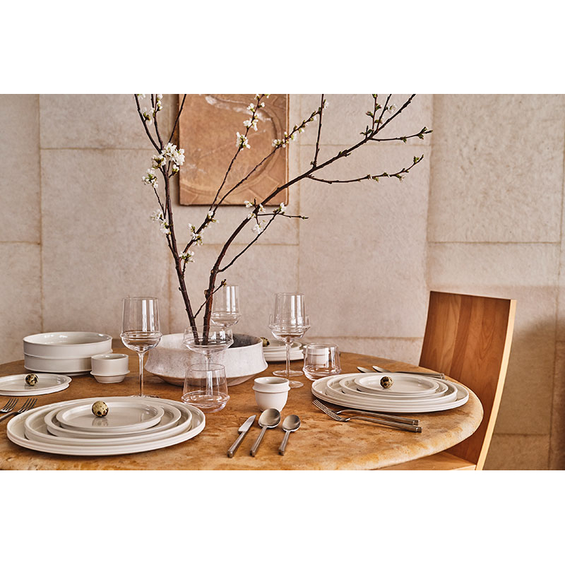 Assiette Plat DUNE XL Blanc albâtre SERAX