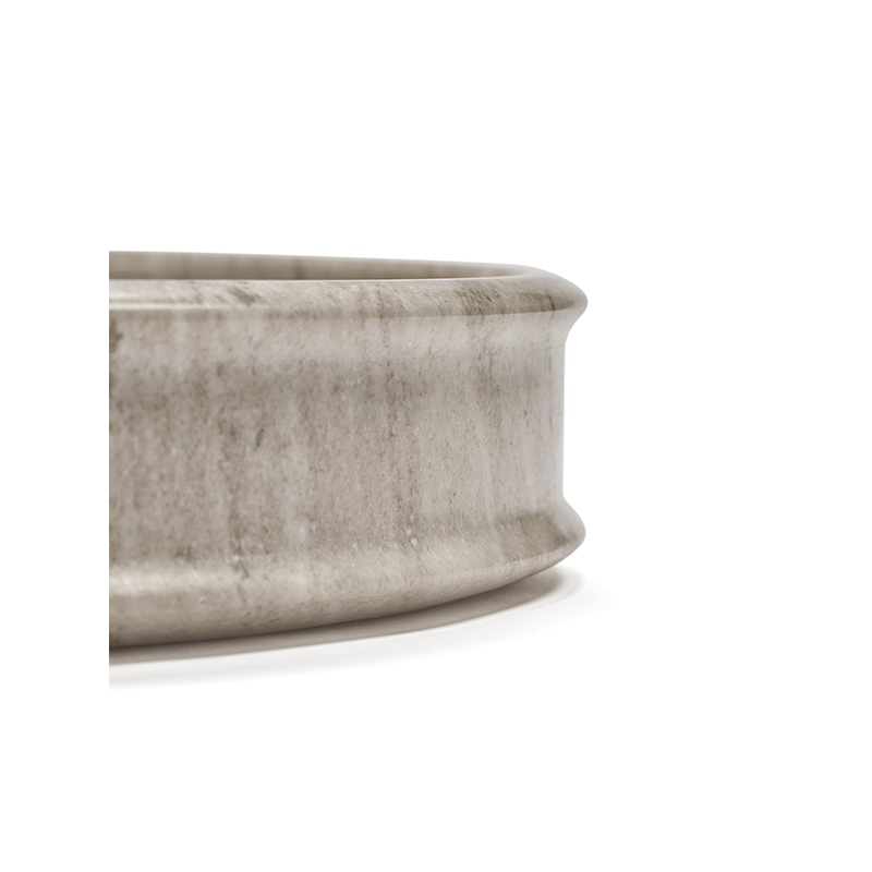 Plateau, plat Plat DUNE M Beige SERAX