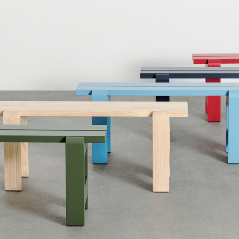 Banc extérieur Banc WEEKDAY L 111 Rouge HAY