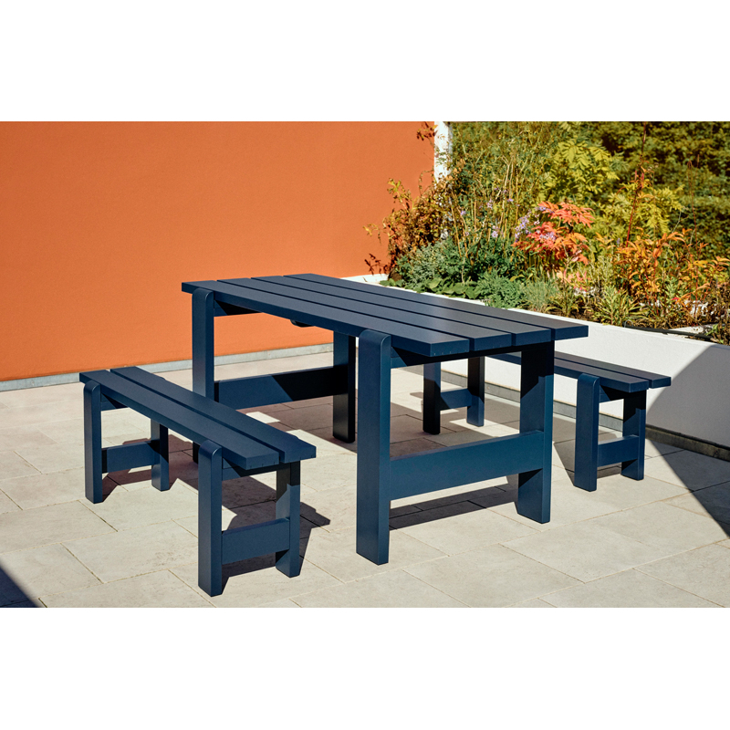 Banc extérieur Banc WEEKDAY L 140 Vert olive HAY