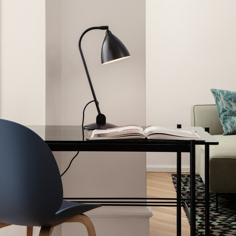 Bureau TS DESK Marbre Marquina noir GUBI
