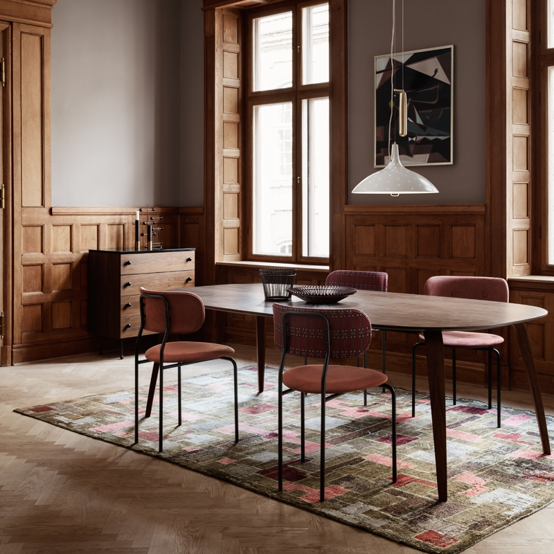 Chaise COCO CHAIR Velvet 4961 GUBI