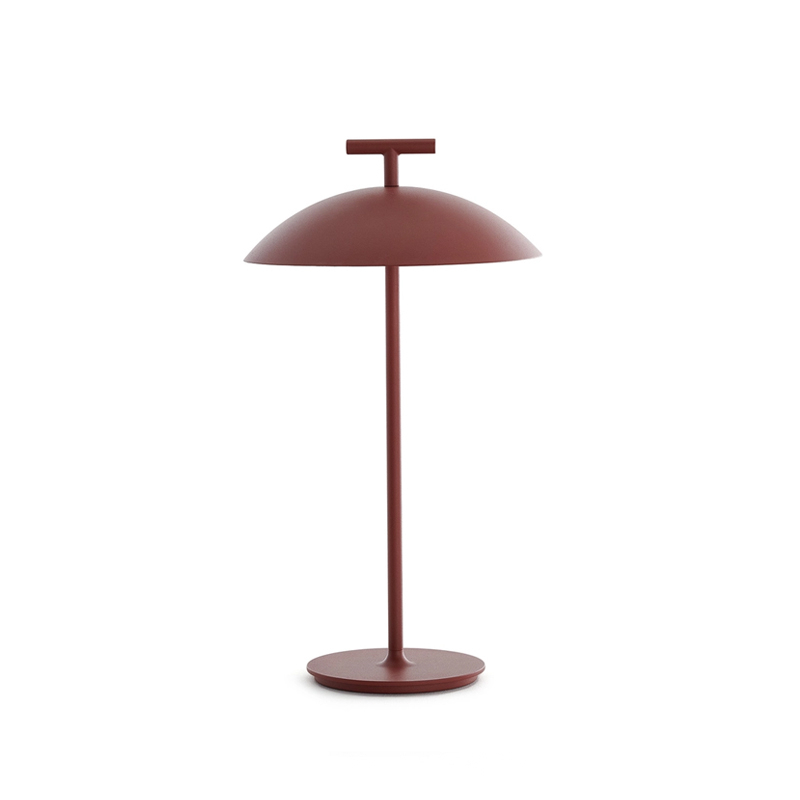 Lampe à poser MINI GEEN-A PORTABLE Rouge brique KARTELL