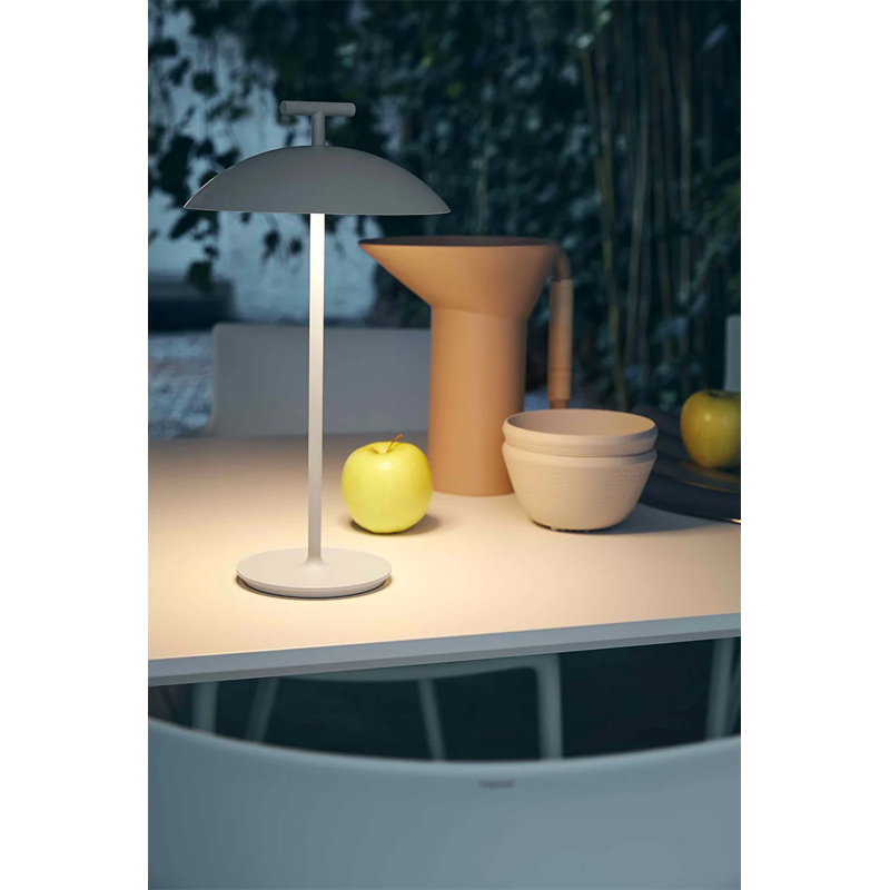 Lampe à poser MINI GEEN-A PORTABLE Rouge brique KARTELL
