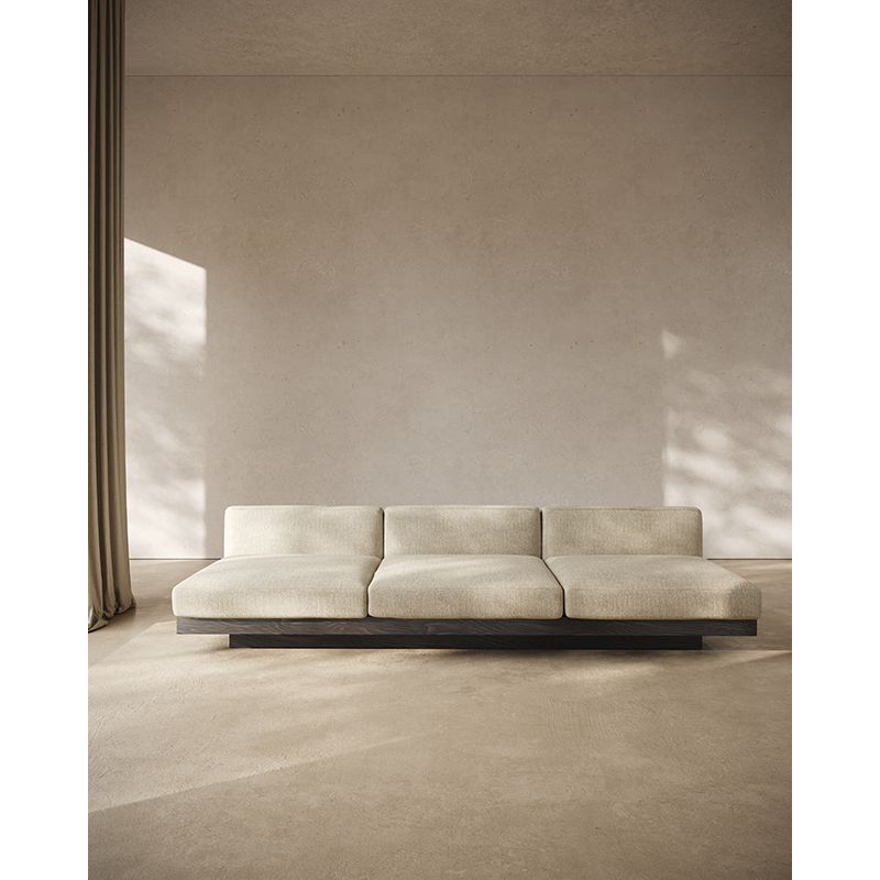 Canapé RUDOLPH 3 places Beige SERAX
