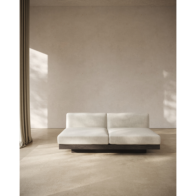 Canapé RUDOLPH 2 places Beige SERAX