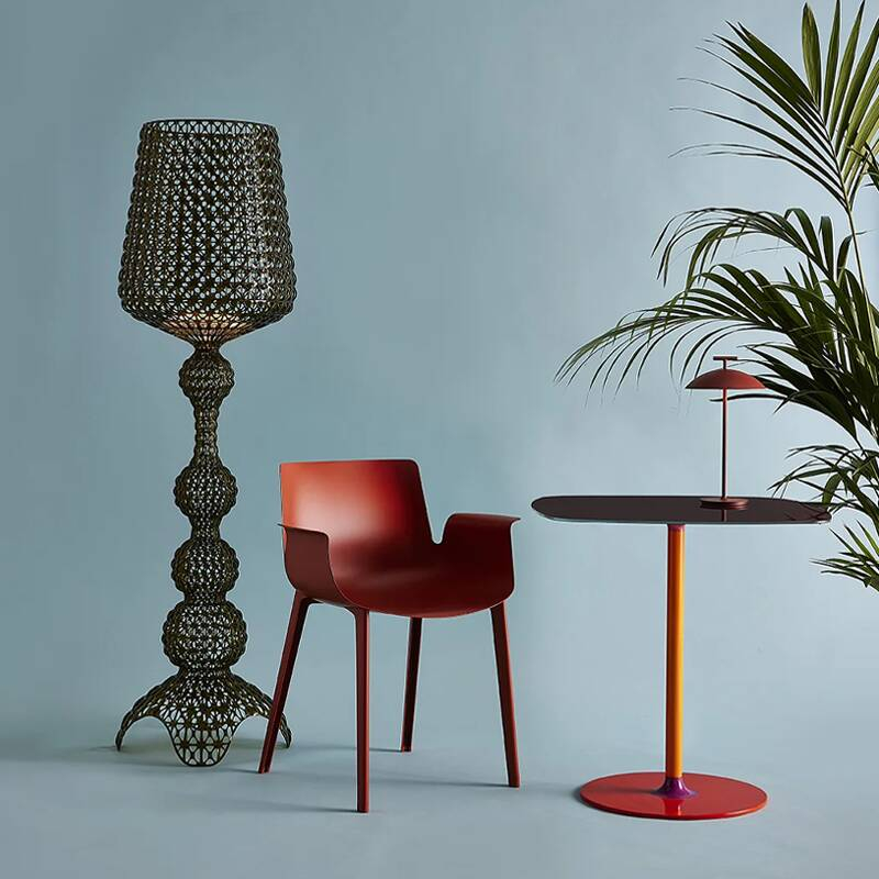 Lampe à poser Mini GEEN-A Rouge brique KARTELL
