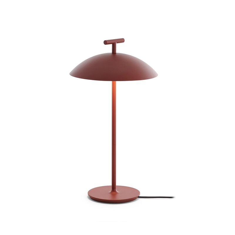 Lampe à poser Mini GEEN-A Rouge brique KARTELL