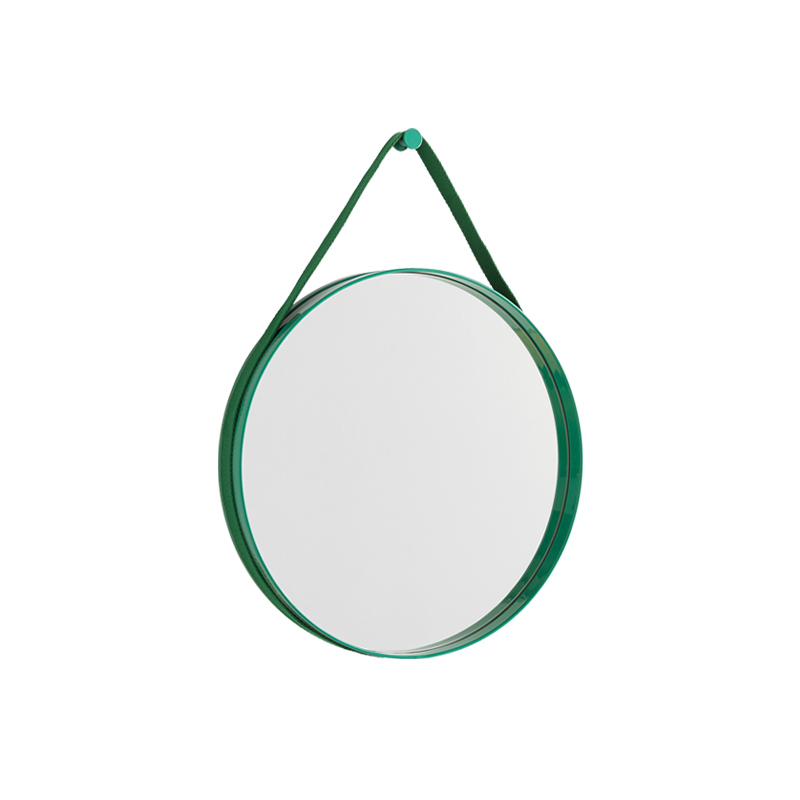 Miroir Miroir STRAP NO 2 Ø 50 Vert HAY