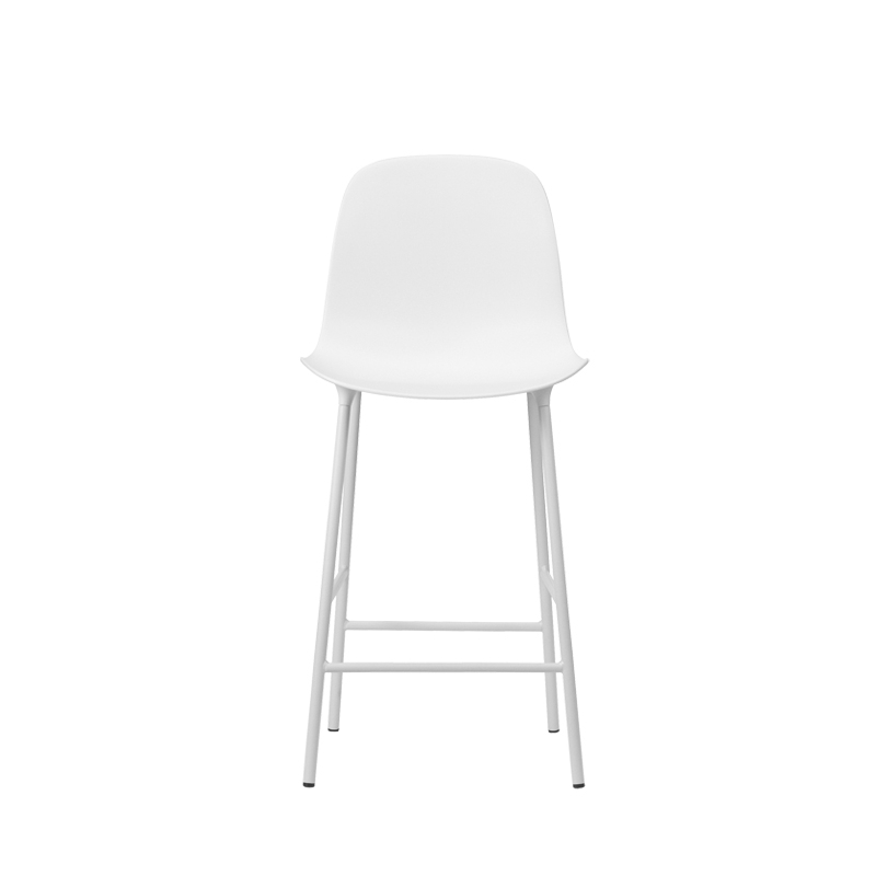 FORM BAR CHAIR Blanc