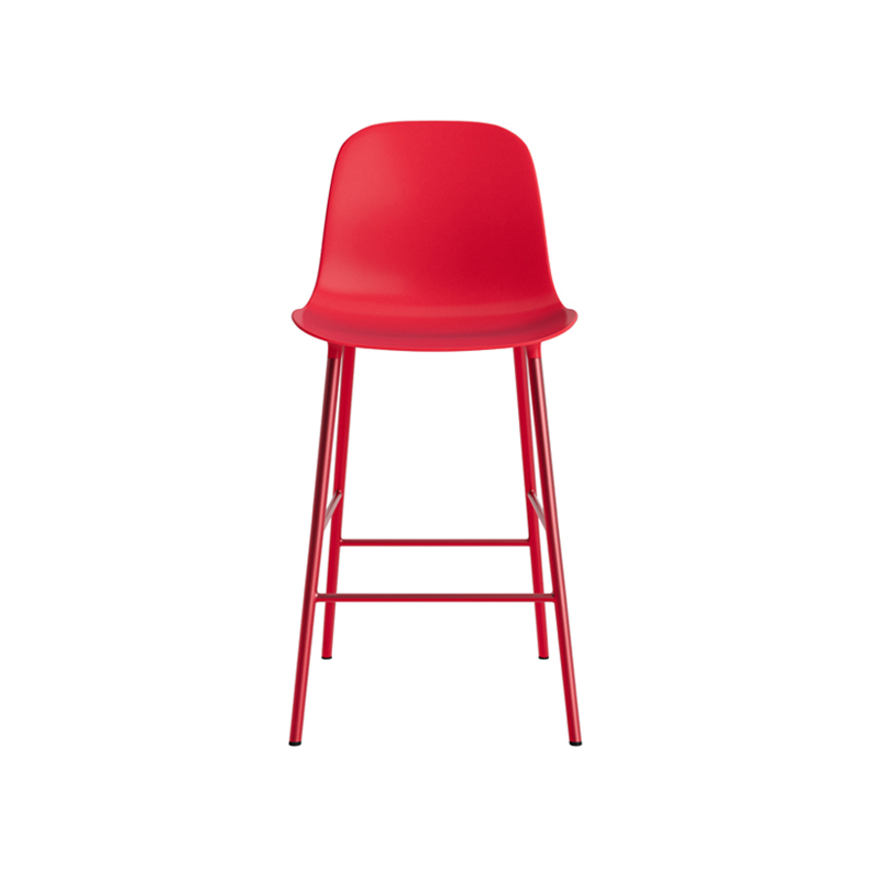 Tabouret haut FORM BAR CHAIR Rouge vif  Normann Copenhagen