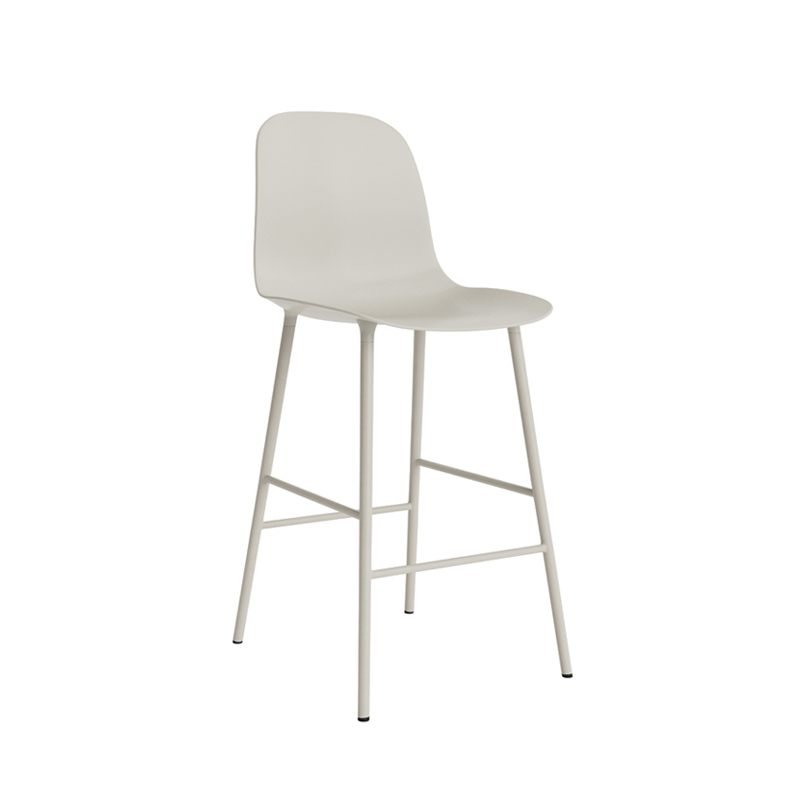FORM BAR CHAIR Gris chaud