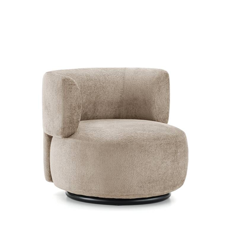Fauteuil K-WAIT Chenille Chenille beige KARTELL