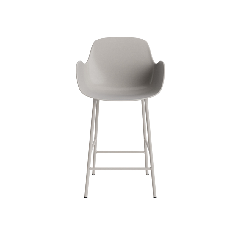 Tabouret haut FORM BAR ARMCHAIR Gris clair Normann Copenhagen