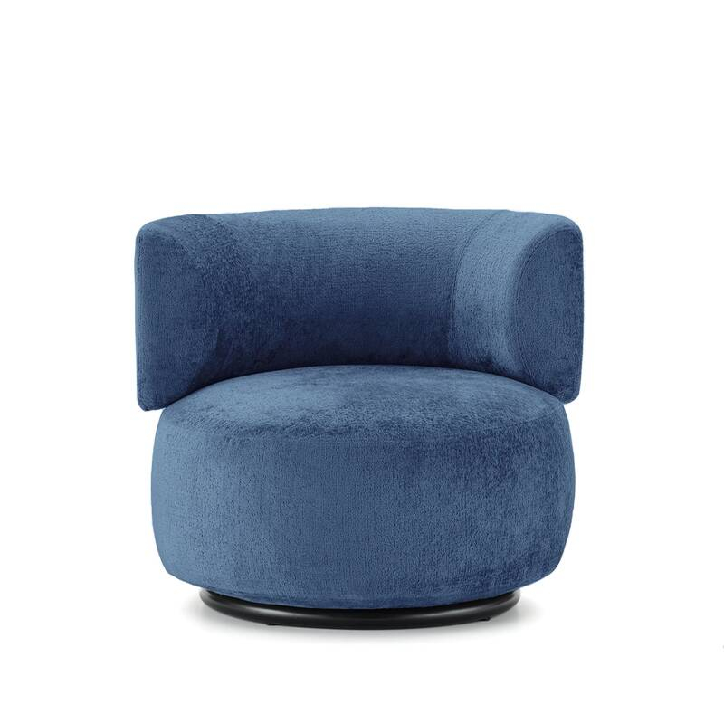 Fauteuil K-WAIT Chenille Chenille bleu ciel KARTELL
