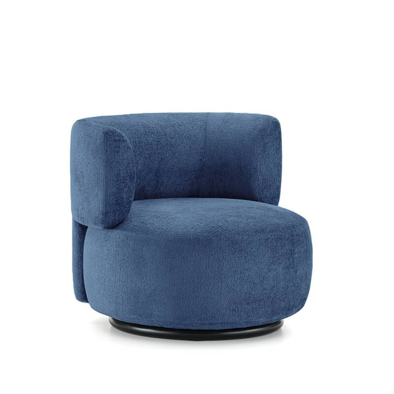 Fauteuil K-WAIT Chenille Chenille bleu ciel KARTELL
