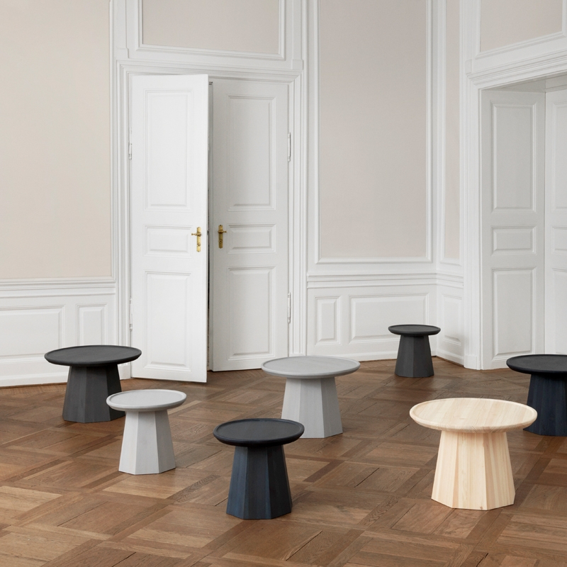 Table d'appoint guéridon PINE Pin naturel Normann Copenhagen