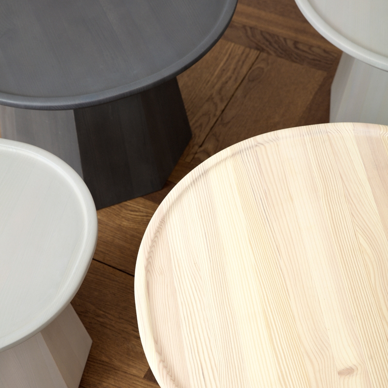 Table d'appoint guéridon PINE Pin naturel Normann Copenhagen