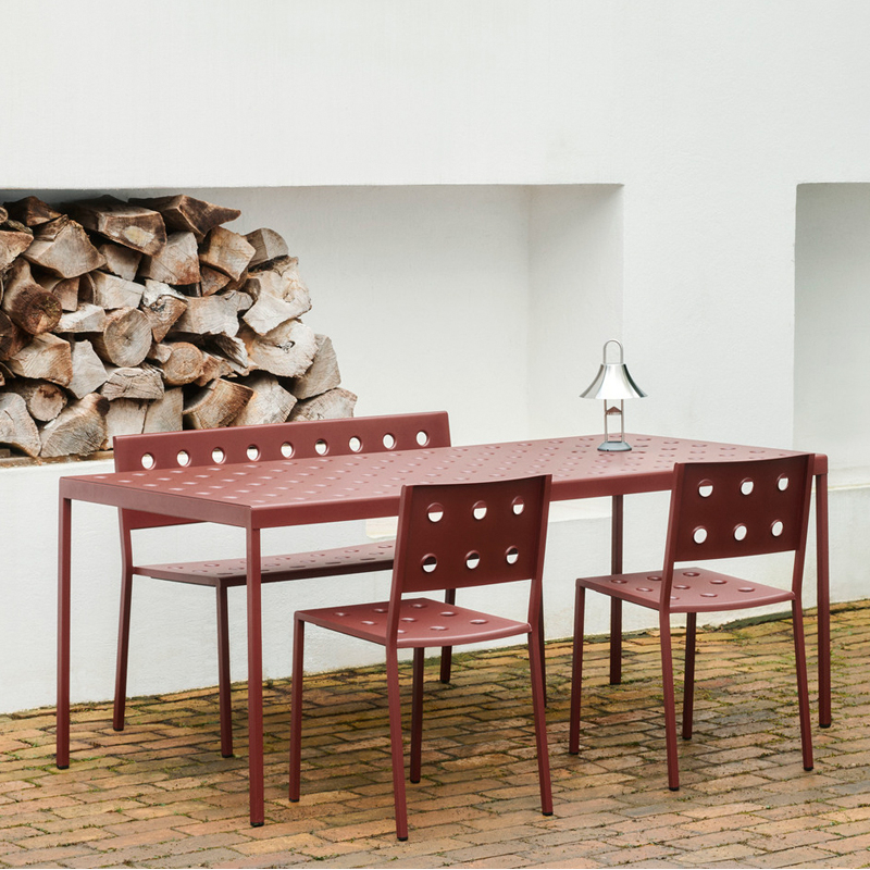 Banc extérieur Banc BALCONY DINING Anthracite HAY