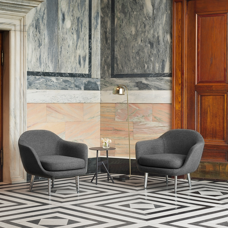 Fauteuil SUM Gris Cambden Normann Copenhagen