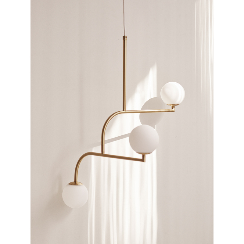 Suspension MOBIL 70 Laiton brossé PHOLC