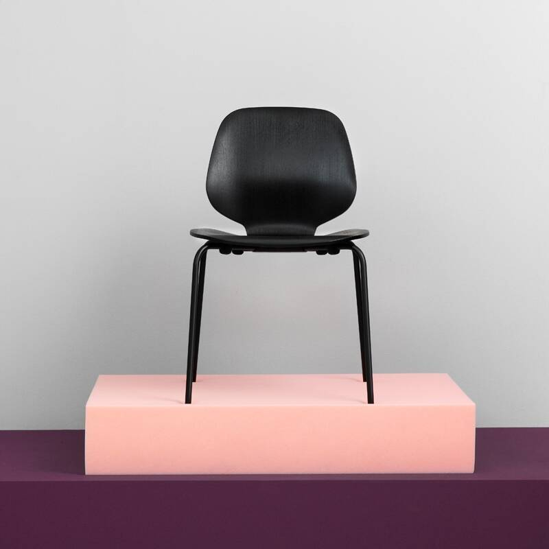 Chaise MY CHAIR Noir Normann Copenhagen