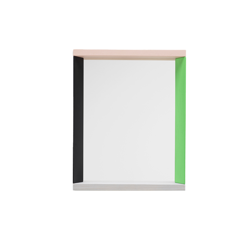 Miroir Miroir COLOUR FRAME small Vert/rose VITRA