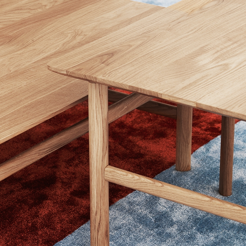 Table basse GROW 80 x 80 Chêne Normann Copenhagen